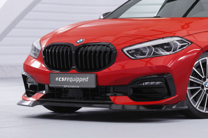 Spoiler pod přední nárazník CSR CUP pro BMW 1 F40 2019-2024 - černý lesklý