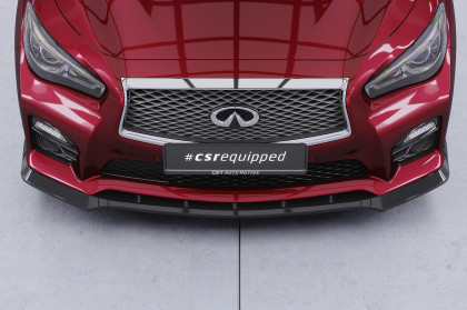 Spoiler pod přední nárazník CSR CUP pro Infiniti Q50 - černý lesklý