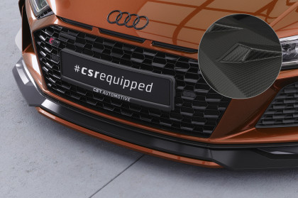 Spoiler pod přední nárazník CSR CUP pro Audi R8 (Typ 4S) pro CSL502 carbon look matný