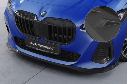 Spoiler pod přední nárazník CSR CUP pro BMW 2 U06 Active Tourer 2021- černý matný