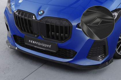 Spoiler pod přední nárazník CSR CUP pro BMW 2 U06 Active Tourer 2021- carbon look lesklý