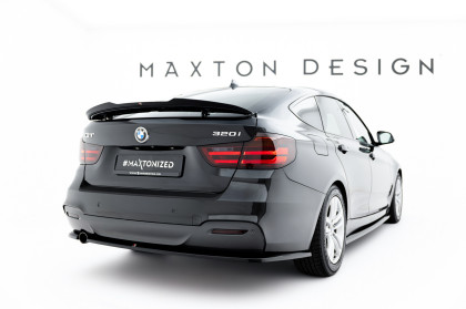 Spoiler zadního narázníku V.2 BMW 3 GT M-Pack F34 černý lesklý plast