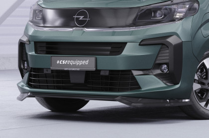 Spoiler pod přední nárazník CSR CUP pro Opel Zafira Life 2024- černý lesklý