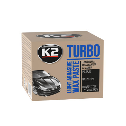 K2 TURBO - pasta na obnovu laku s nano voskem 250g