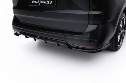 Spoiler zadního narázníku Volkswagen Multivan Long T7 černý lesklý plast
