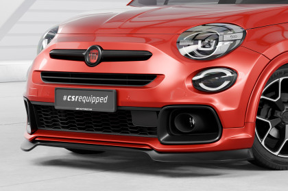Spoiler pod přední nárazník CSR CUP pro Fiat 500X Sport 2018- černý lesklý