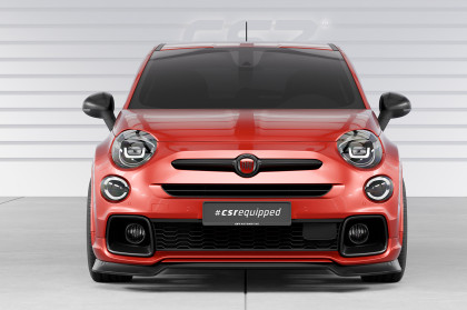 Spoiler pod přední nárazník CSR CUP pro Fiat 500X Sport 2018- černý lesklý