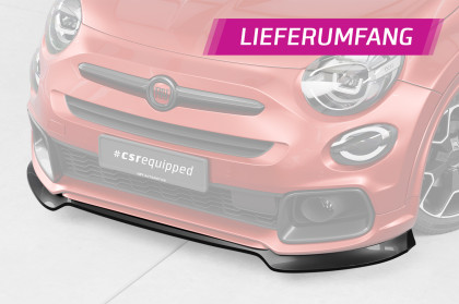 Spoiler pod přední nárazník CSR CUP pro Fiat 500X Sport 2018- černý lesklý