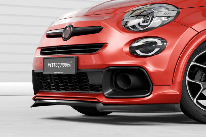 Spoiler pod přední nárazník CSR CUP pro Fiat 500X Sport 2018- černý lesklý