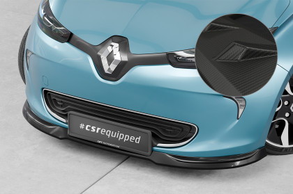 Spoiler pod přední nárazník CSR CUP pro Renault Zoe 2012- carbon look matný