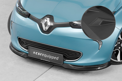 Spoiler pod přední nárazník CSR CUP pro Renault Zoe 2012- černý matný