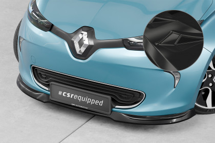 Spoiler pod přední nárazník CSR CUP pro Renault Zoe 2012- černý lesklý