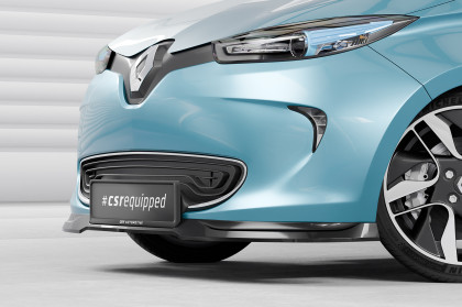 Spoiler pod přední nárazník CSR CUP pro Renault Zoe 2012- carbon look lesklý
