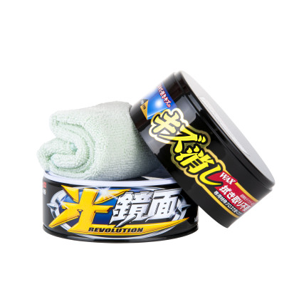 Soft99 Scratch Clear dark, tuhý vosk, 200 g