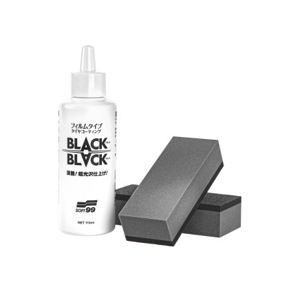 Soft99 - Black Black, dressing na pneu, 110 ml 