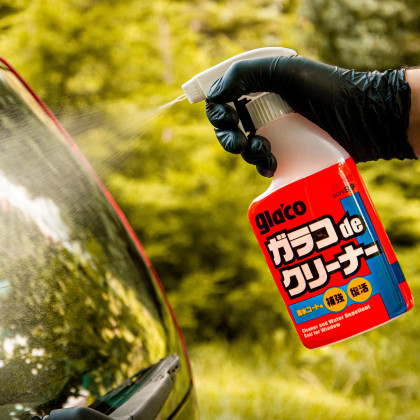Soft99 - Glaco De Cleaner, čistič skel s tekutými stěrači, 400 ml