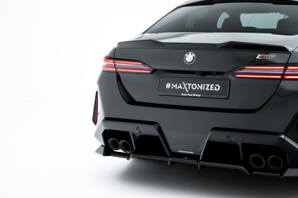 Spoiler zadního narázníku BMW M5 Sedan / Touring G90 černý lesklý plast