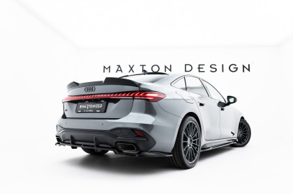 Spoiler zadního narázníku Audi A5 S-Line Sedan / Avant B10 černý lesklý plast