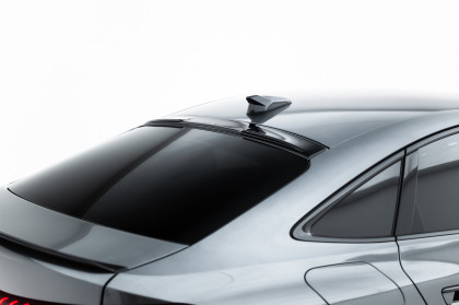 Prodloužení střechy Audi A5 S-Line Sedan B10 černý lesklý plast