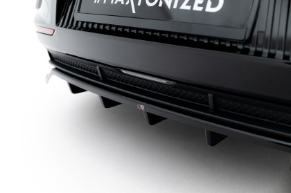 Spoiler zadního narázníku Kia EV6 Mk1 černý lesklý plast