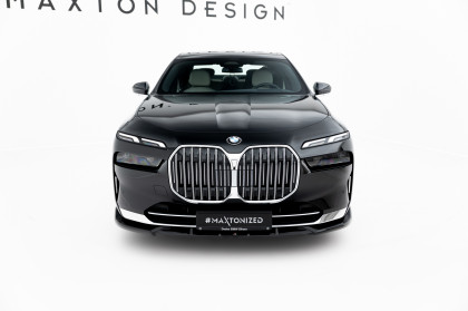 Spojler pod nárazník lipa V.1 BMW 7 G70 černý lesklý plast
