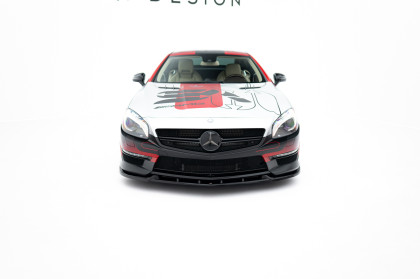 Spojler pod nárazník lipa V.1 Mercedes-Benz SL 63 AMG R231 černý lesklý plast