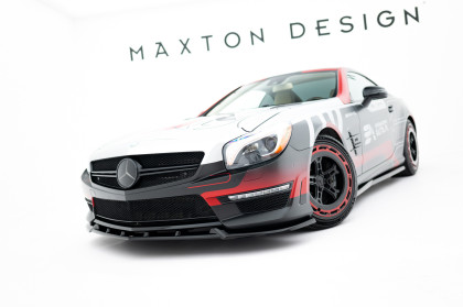 Spojler pod nárazník lipa V.1 Mercedes-Benz SL 63 AMG R231 černý lesklý plast