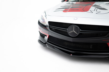 Spojler pod nárazník lipa V.2 Mercedes-Benz SL 63 AMG R231 černý lesklý plast
