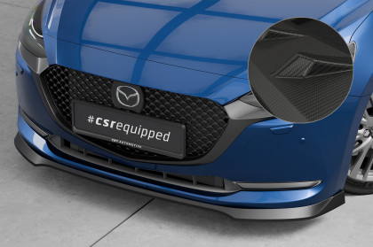 Spoiler pod přední nárazník CSR CUP pro Mazda 2 (Typ DJ) 2019- carbon look matný