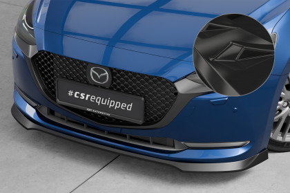 Spoiler pod přední nárazník CSR CUP pro Mazda 2 (Typ DJ) 2019- černý lesklý