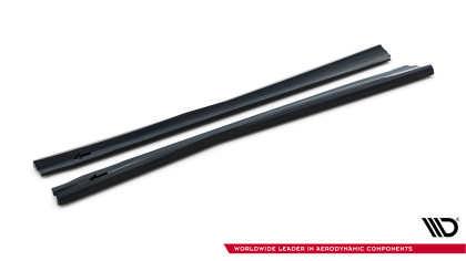 Prahové lišty Mercedes-Benz SL 63 AMG R231 černý lesklý plast