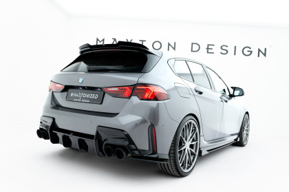 Splittery zadní boční Street Pro V.2 BMW M135i F70 černo červené