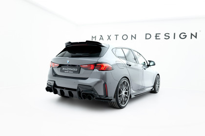 Splittery zadní boční Street Pro + flaps V.2 BMW M135i F70 černé