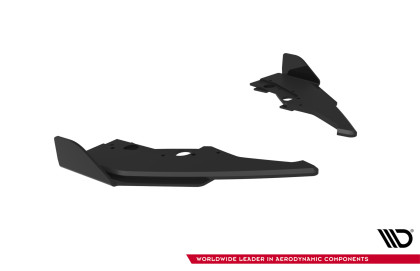 Splittery zadní boční Street Pro + flaps V.2 BMW M135i F70 černé