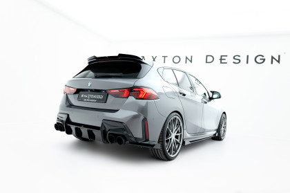 Splittery zadní boční Street Pro + flaps V.2 BMW M135i F70 černo červené