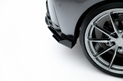 Splittery zadní boční Street Pro + flaps V.2 BMW M135i F70 černo červené