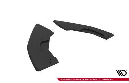 Splittery zadní boční Street Pro V.1 BMW M135i F70 černo červené