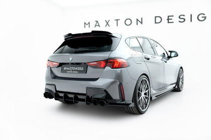 Splittery zadní boční Street Pro + flaps V.1 BMW M135i F70 černé