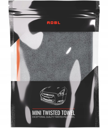 ADBL DOUBLE MINI TWISTED TOWEL GRAY
