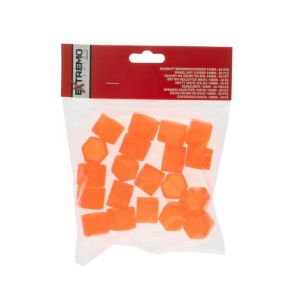 EPTUNING045 Krytky na šrouby 19 MM - Oranžové (Silikonové)