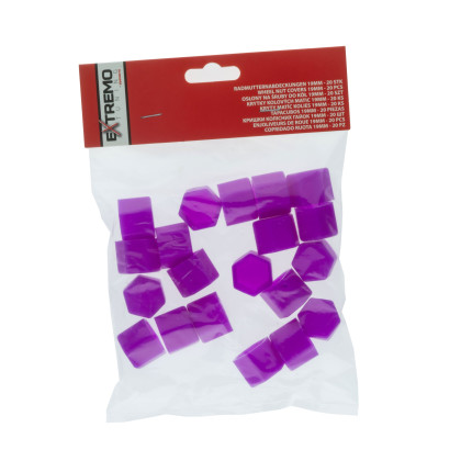 EPTUNING046 Krytky na šrouby 19 MM - Fialové (Silikonové)