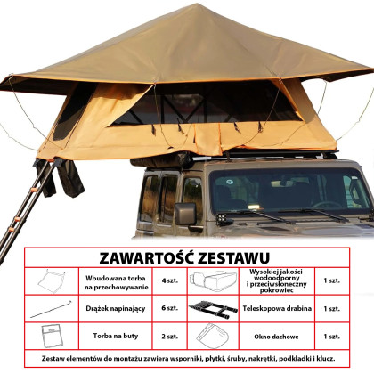 EPTENT03 Rooftop Tent 2.4 x 1.6m