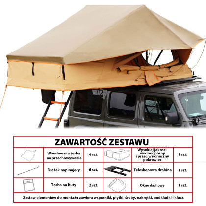 EPTENT04 Rooftop Tent 3.1 x 1.4m