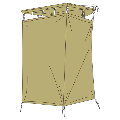 EPTENT06 Oxford Shower Tent