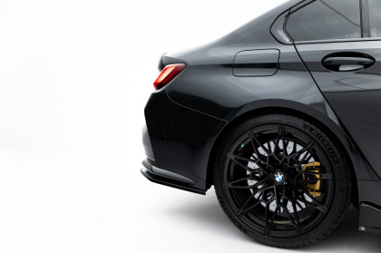 Splittery zadní boční V.3 BMW M3 Sedan / Touring G80 / G81 černý lesklý plast