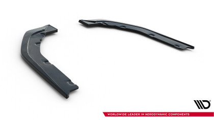 Splittery zadní boční V.3 BMW M3 Sedan / Touring G80 / G81 černý lesklý plast