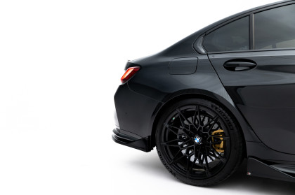 Splittery zadní boční V.5 BMW M3 Sedan / Touring G80 / G81 černý lesklý plast