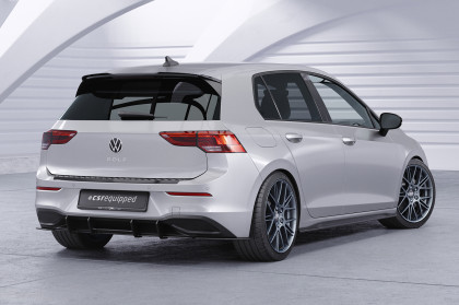 Plastová ochranná lišta zadního nárazníku CSR pro VW Golf 8 (Typ CD) - černý lesklý