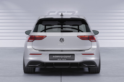 Plastová ochranná lišta zadního nárazníku CSR pro VW Golf 8 (Typ CD) - černý lesklý
