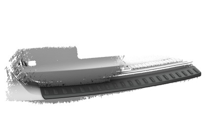 Ladekantenschutz für Audi A6 C8 (Typ 4K/F2) LKS048-G